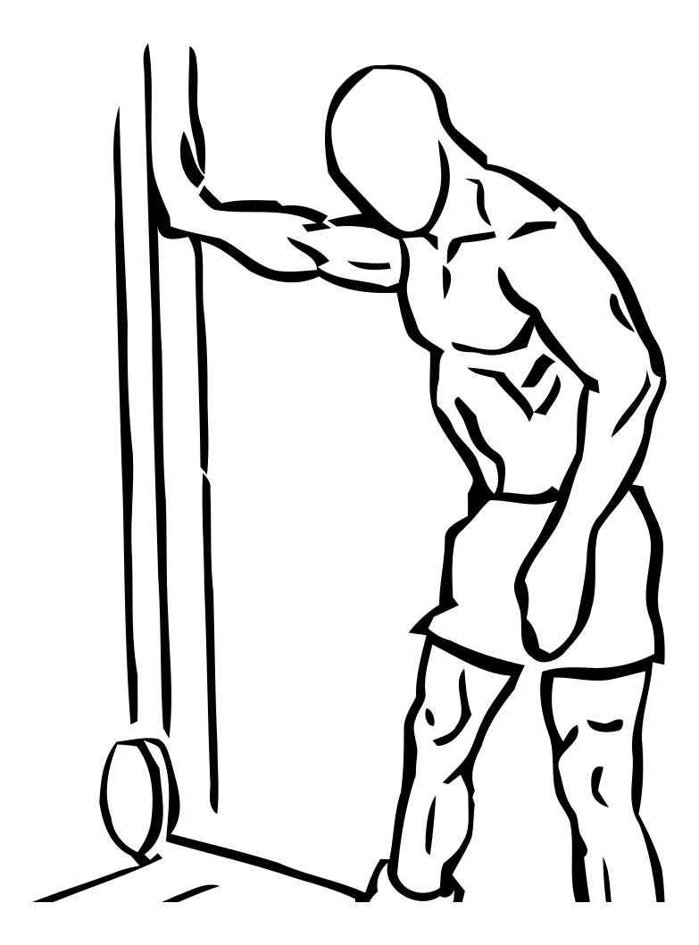 Cable Hip Adduction demonstration, start of the movement, targeting the adductors