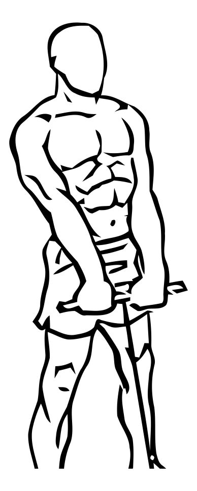 Cable Shrug exercise demonstration, targeting the traps