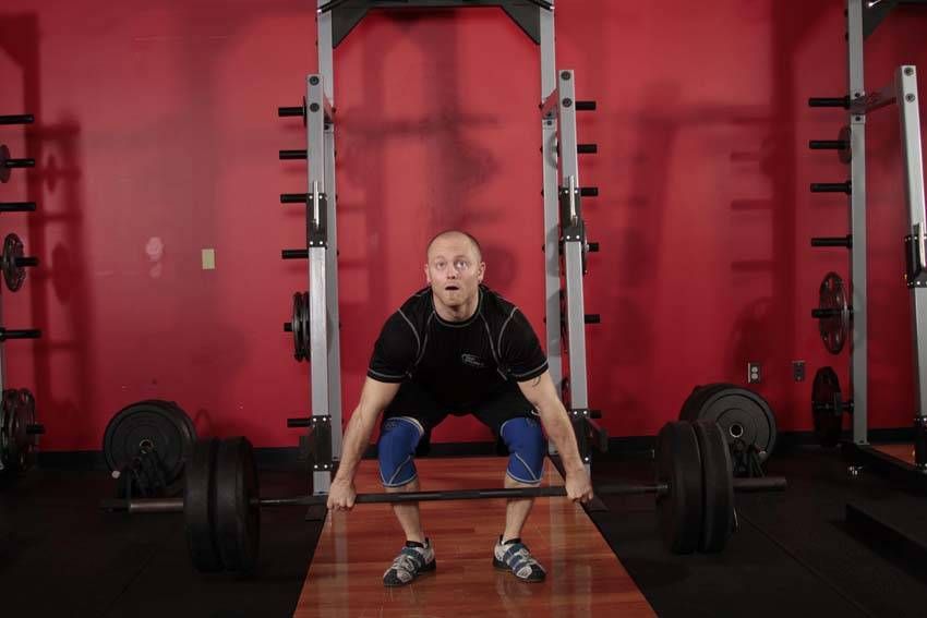 Clean Pull exercise demonstration — targets the hamstrings