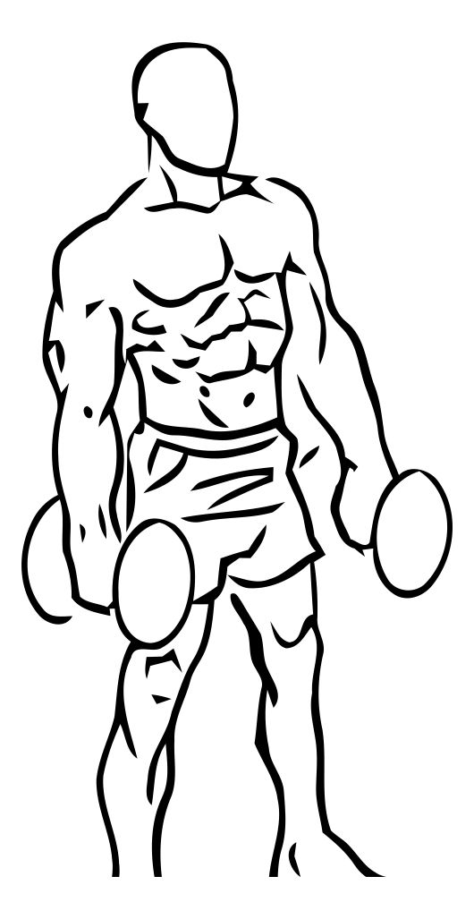 Dumbbell Shrug exercise demonstration, targeting the traps