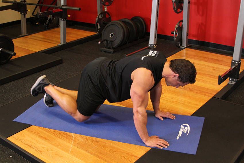 Glute Kickback Machine exercise demonstration, targeting the glutes