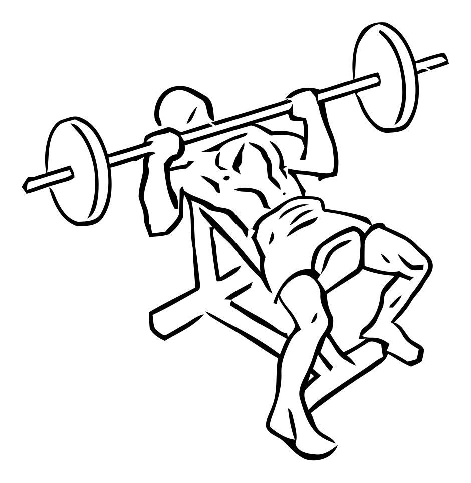 Incline Barbell Bench Press exercise demonstration, targeting the chest