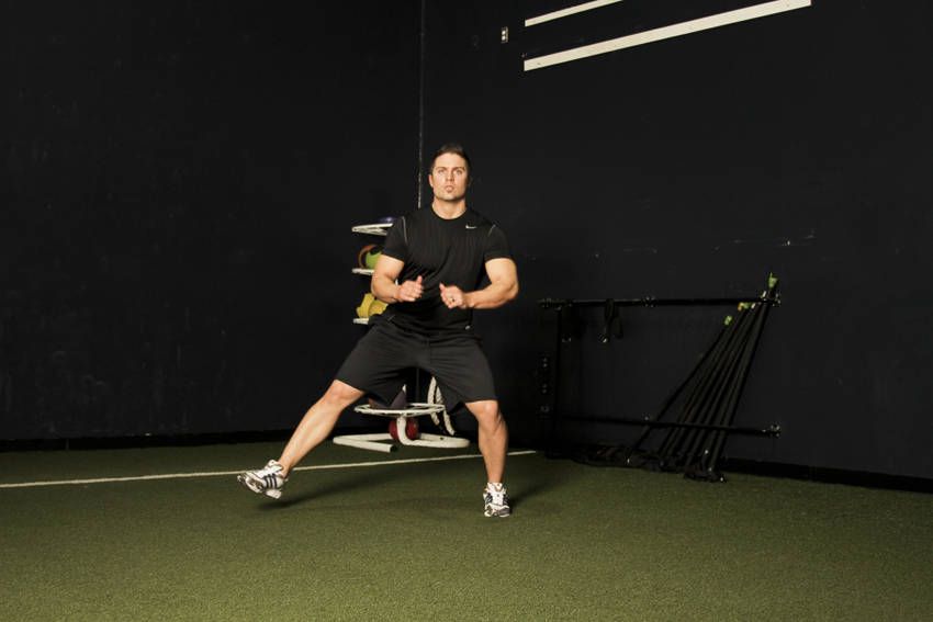 Lateral Bound (Skater) exercise demonstration — targets the glutes