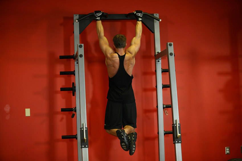 Pull-Up exercise demonstration — targets the back