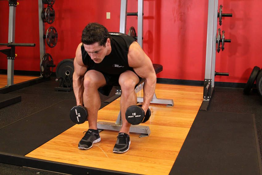 Rear Delt Fly exercise demonstration, targeting the shoulders