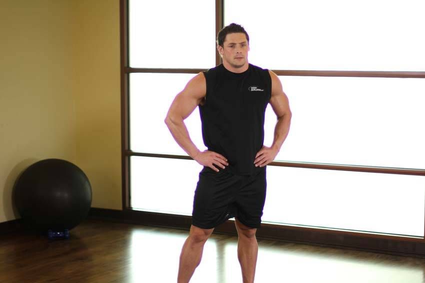 Side Neck Stretch exercise demonstration — targets the neck