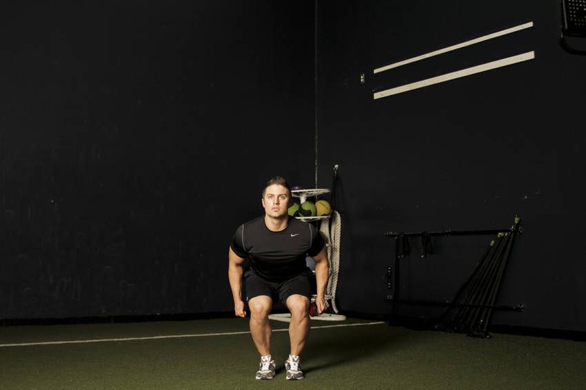 Star Jump exercise demonstration — targets the quads